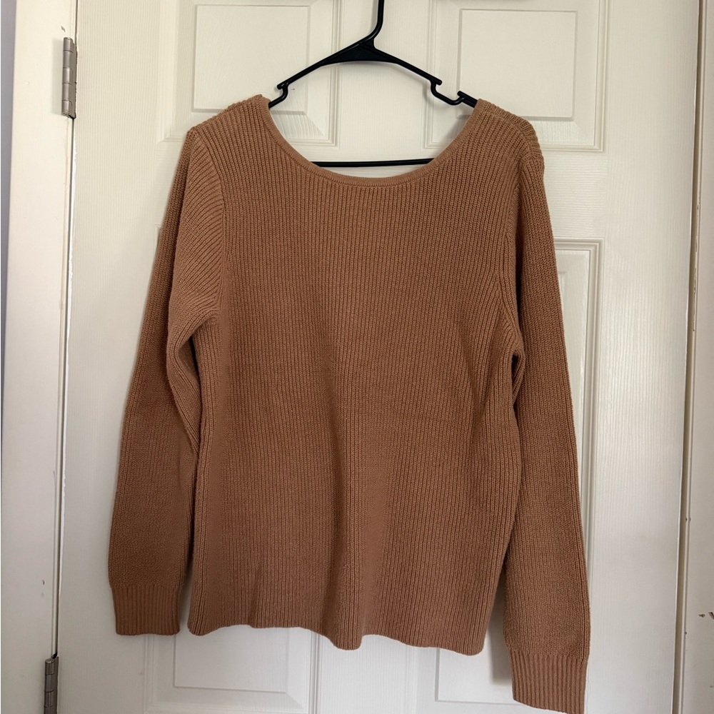 Women's Tan Sweater